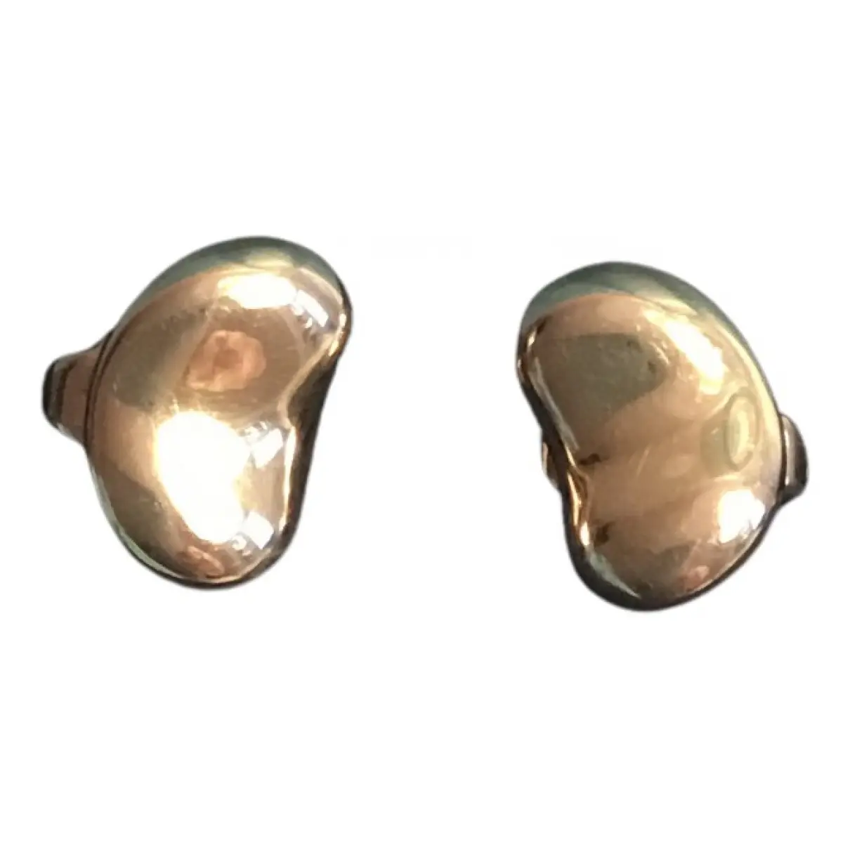 Elsa Peretti  pink gold earrings Tiffany & Co