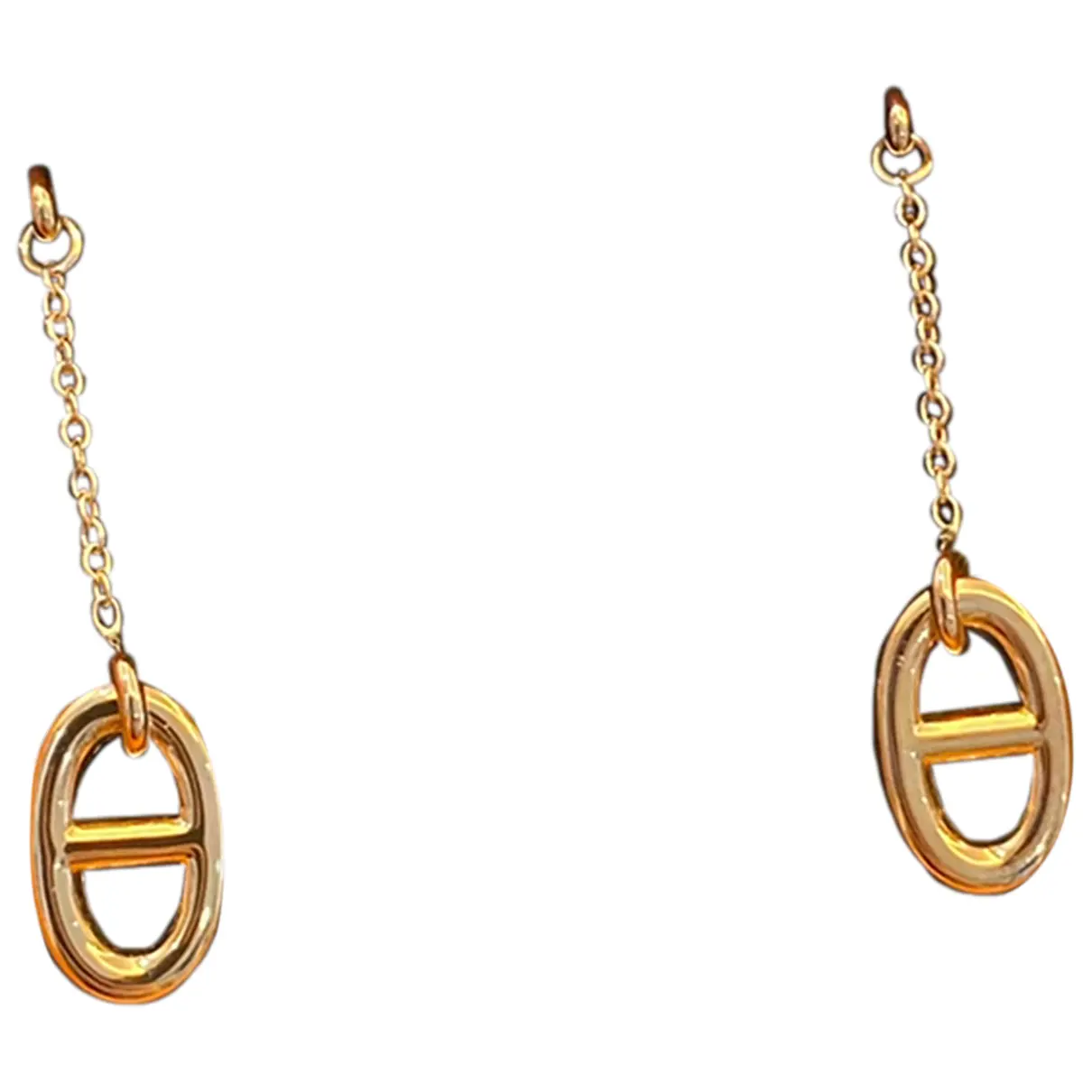 Farandole pink gold earrings