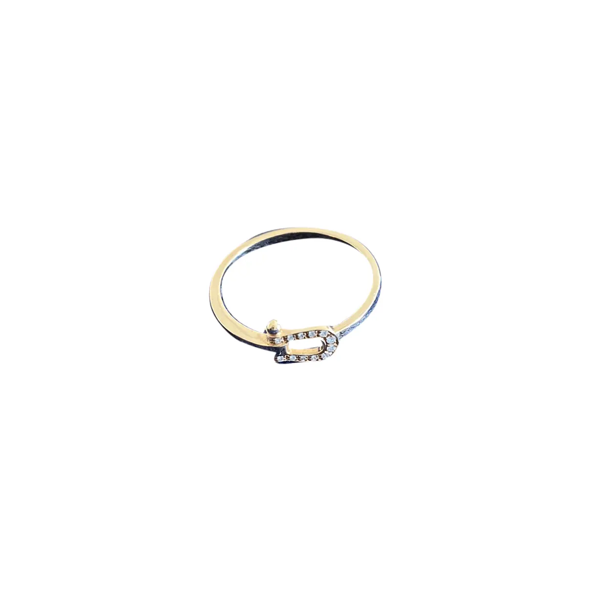 Force 10 pink gold ring Fred
