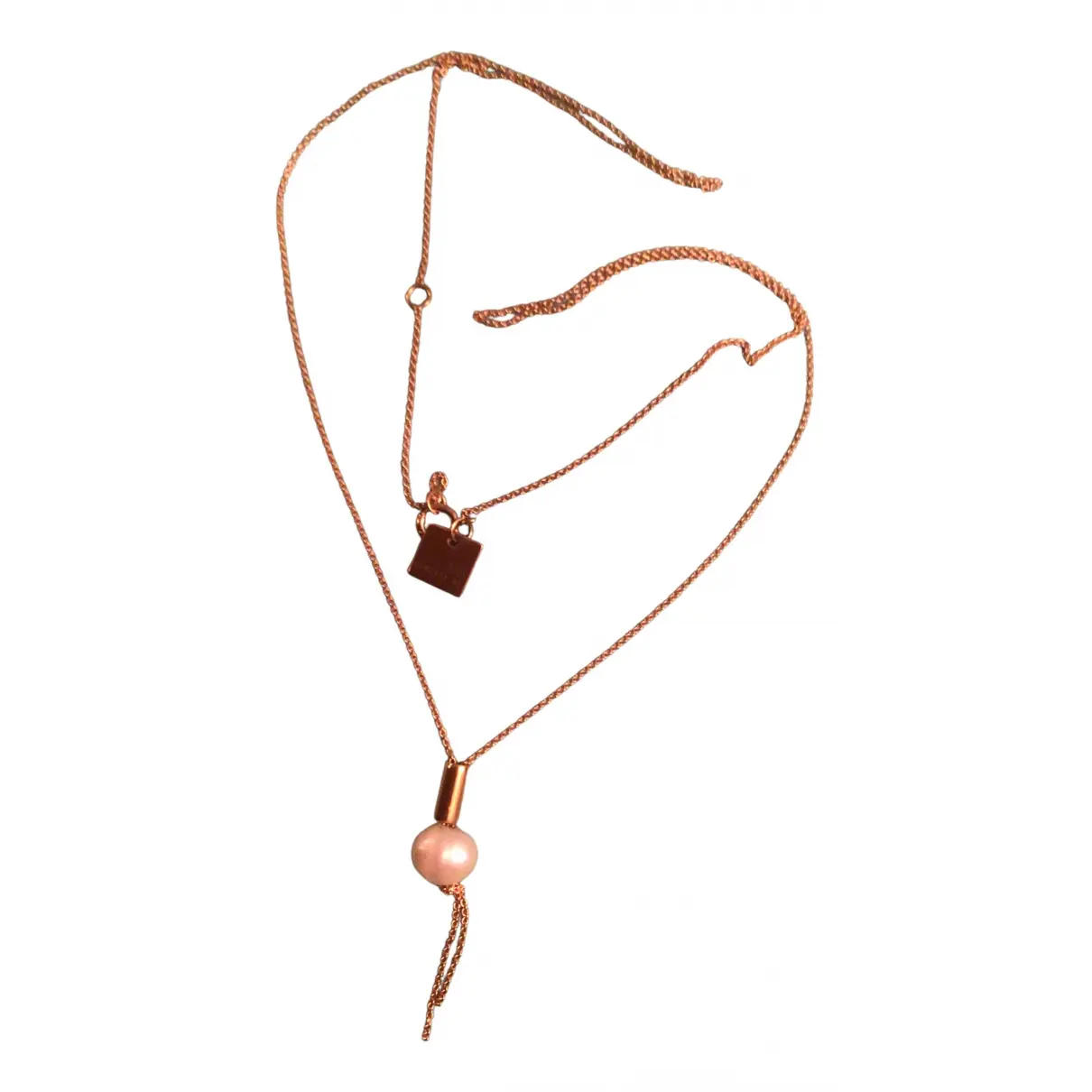 Pink gold necklace Ginette Ny