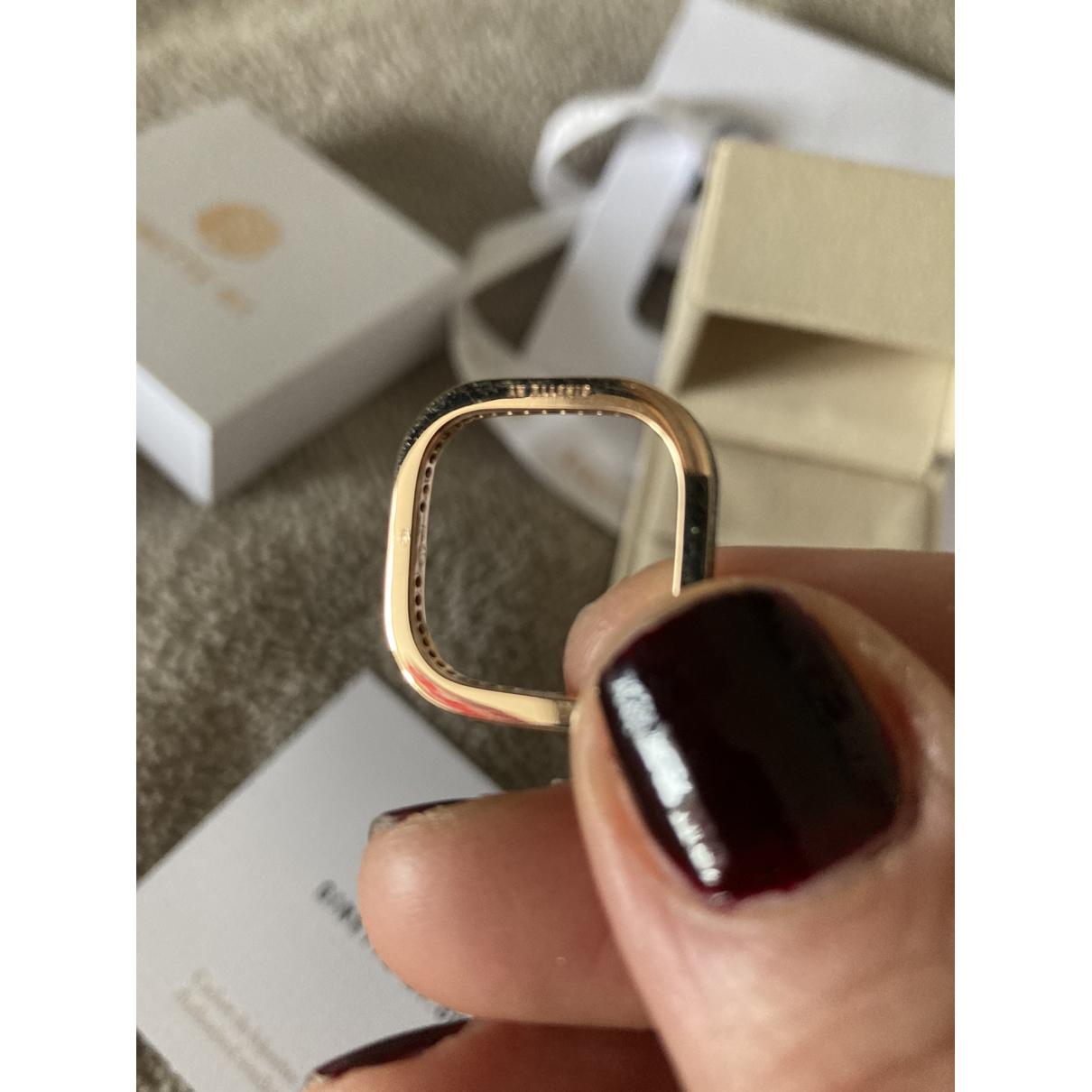 Pink gold ring Ginette Ny