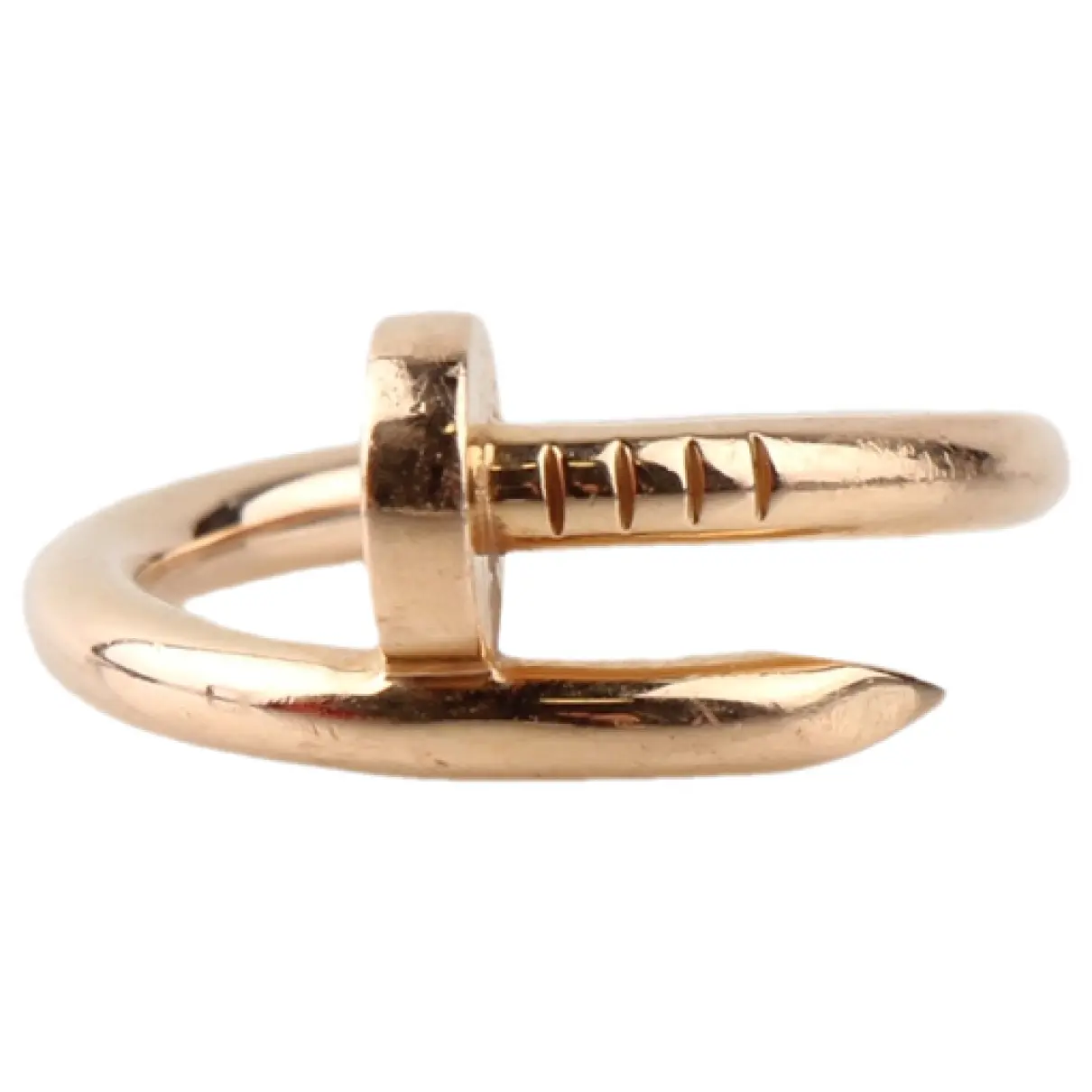 Juste un Clou pink gold ring