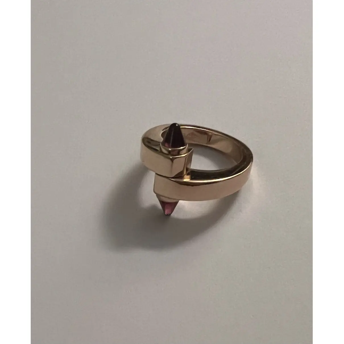 Menotte pink gold ring Cartier