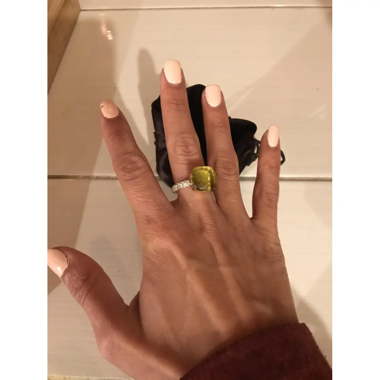 Buy Pomellato Nudo pink gold ring online