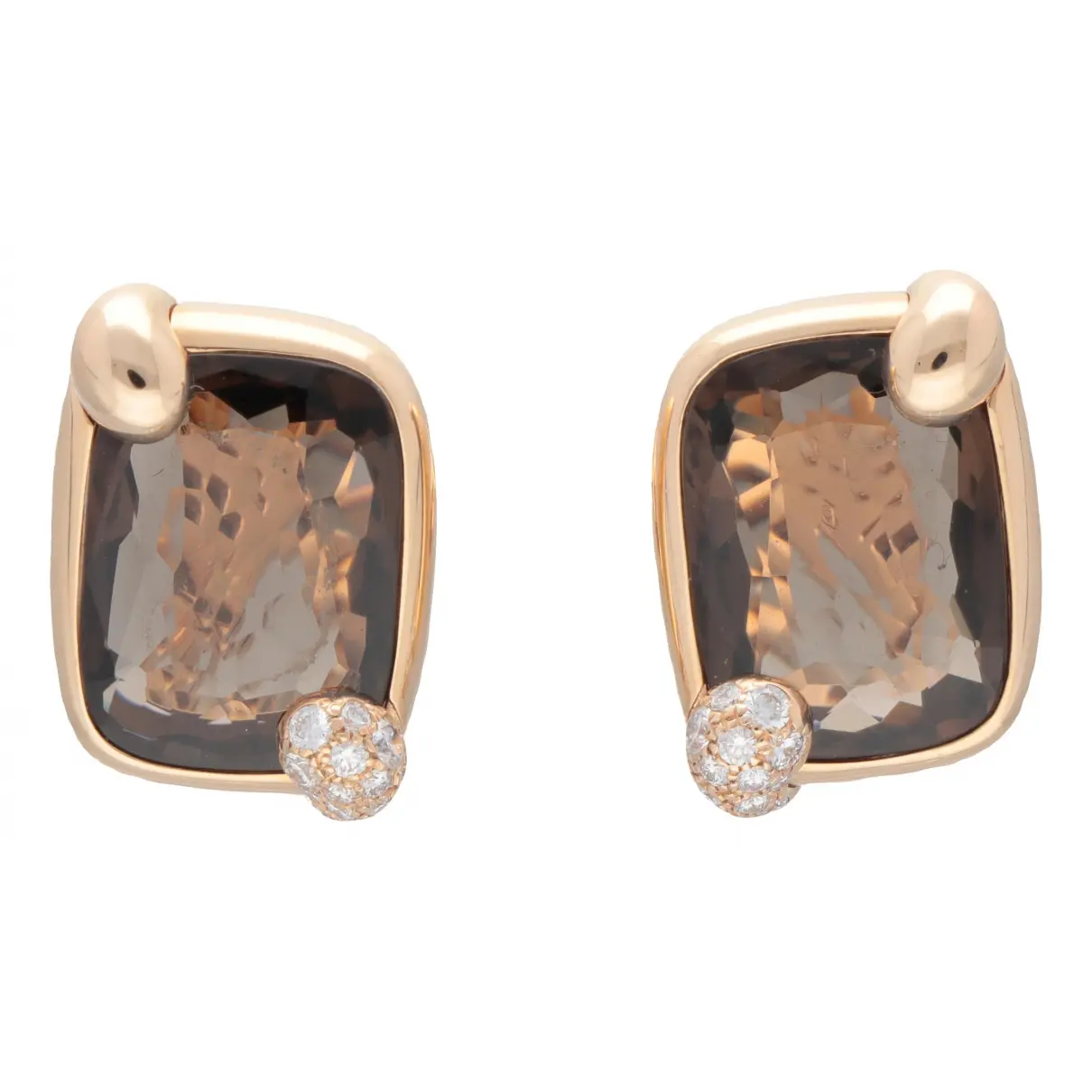 Ritratto pink gold earrings