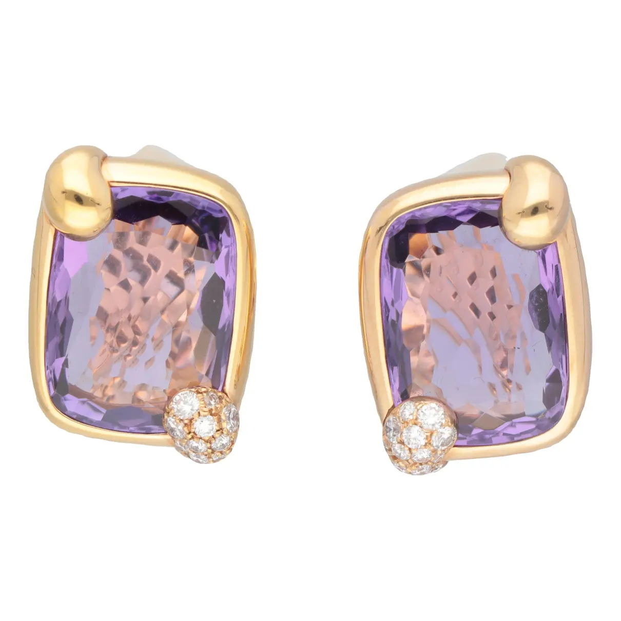 Ritratto pink gold earrings