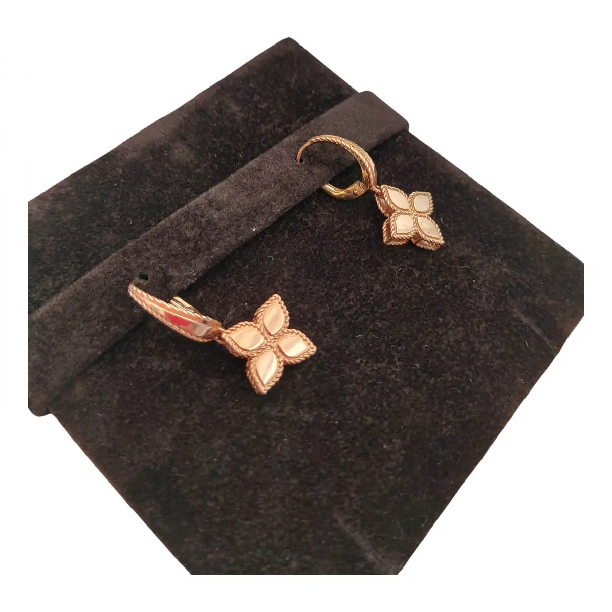 Pink gold earrings Roberto Coin