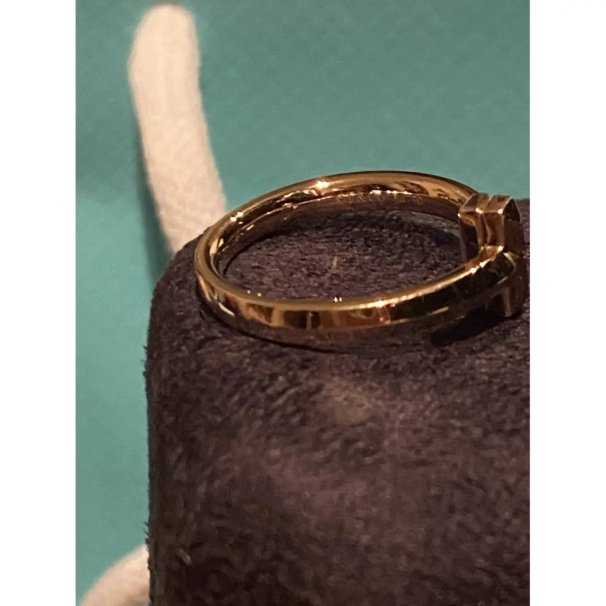 Buy Tiffany & Co Tiffany T pink gold ring online