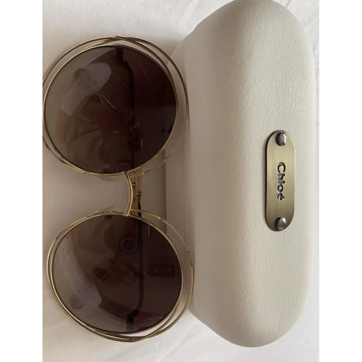 Buy Chloé Carlina oversized sunglasses online