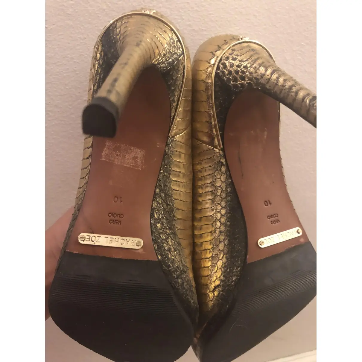Buy Rachel Zoe Python heels online