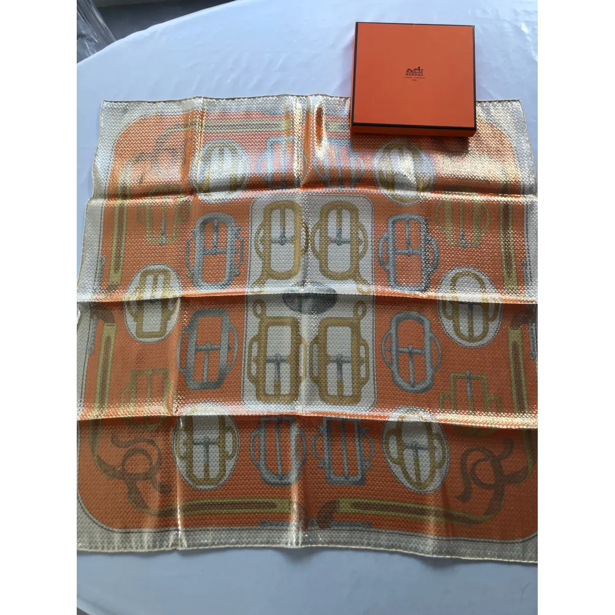Buy Hermès Carré 70 silk silk handkerchief online