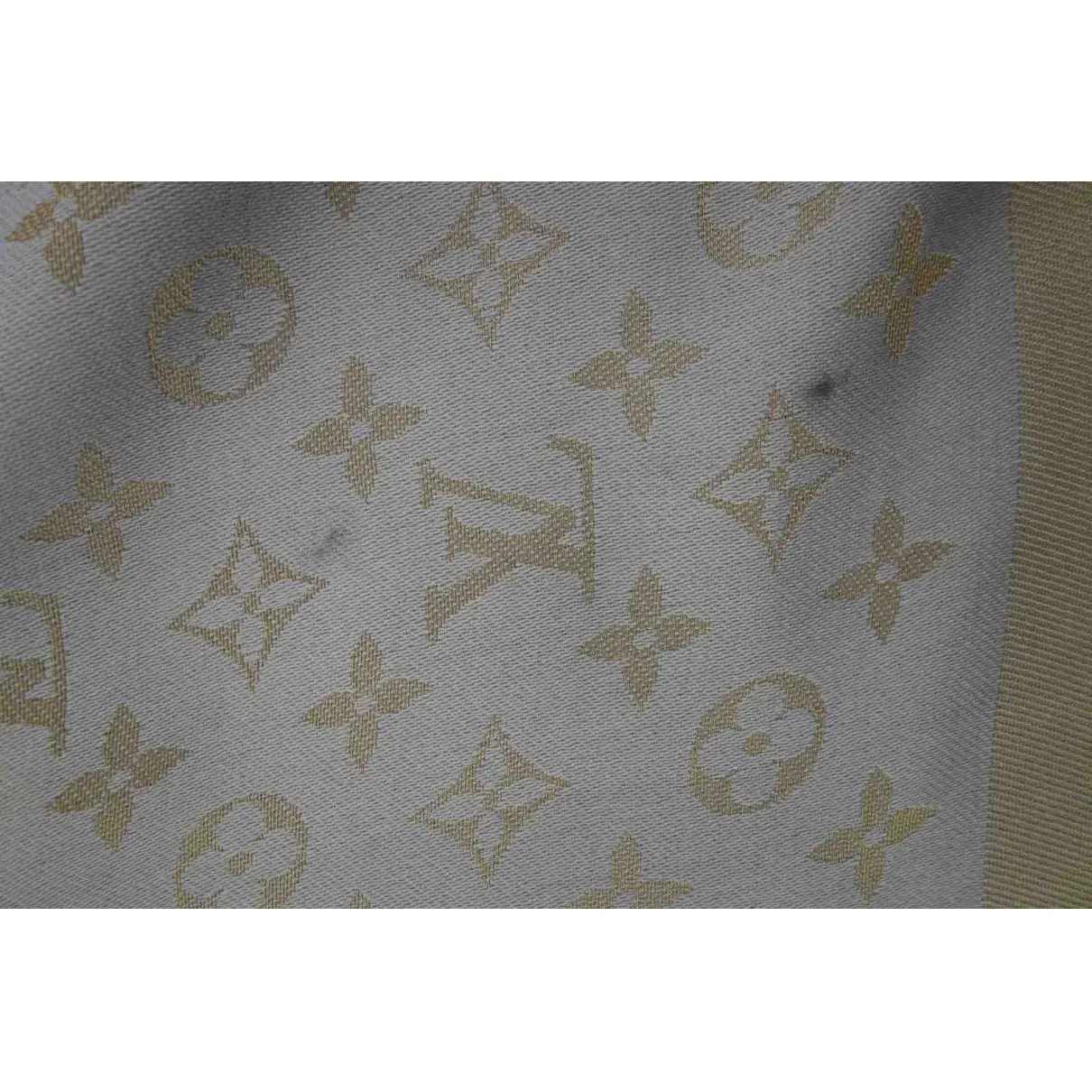 Châle Monogram silk stole Louis Vuitton