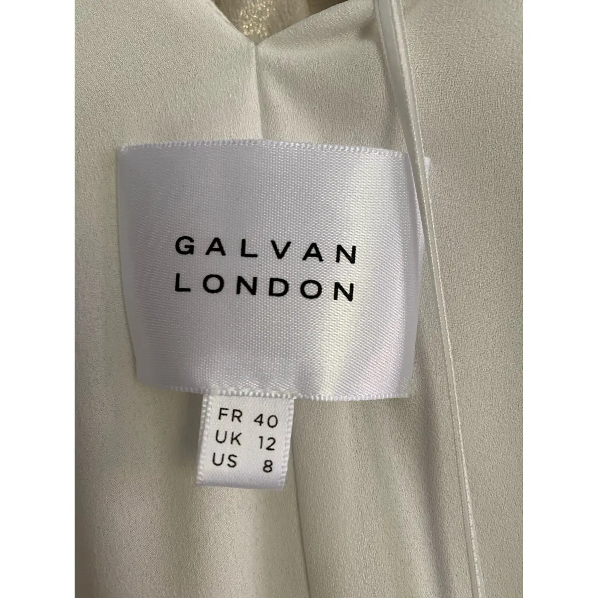 Silk mini dress Galvan London