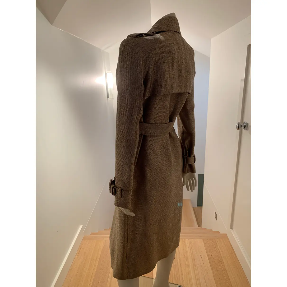 Silk trench coat Gucci