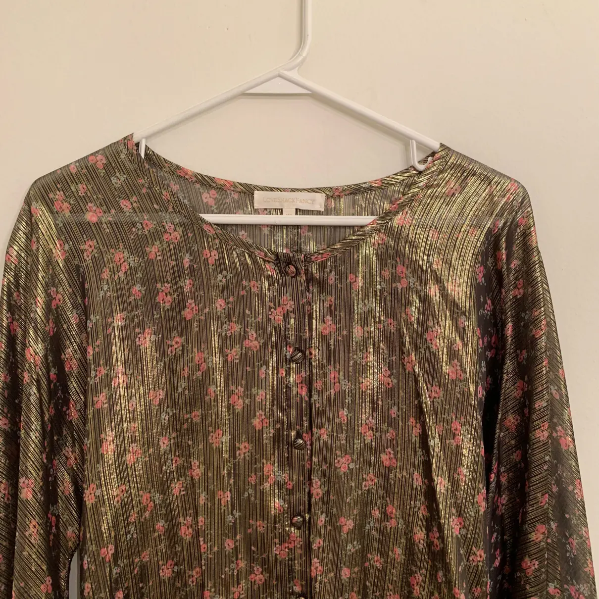 Buy Love Shack Fancy Silk blouse online