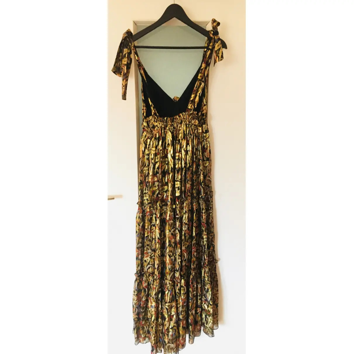 Buy Sézane Silk maxi dress online