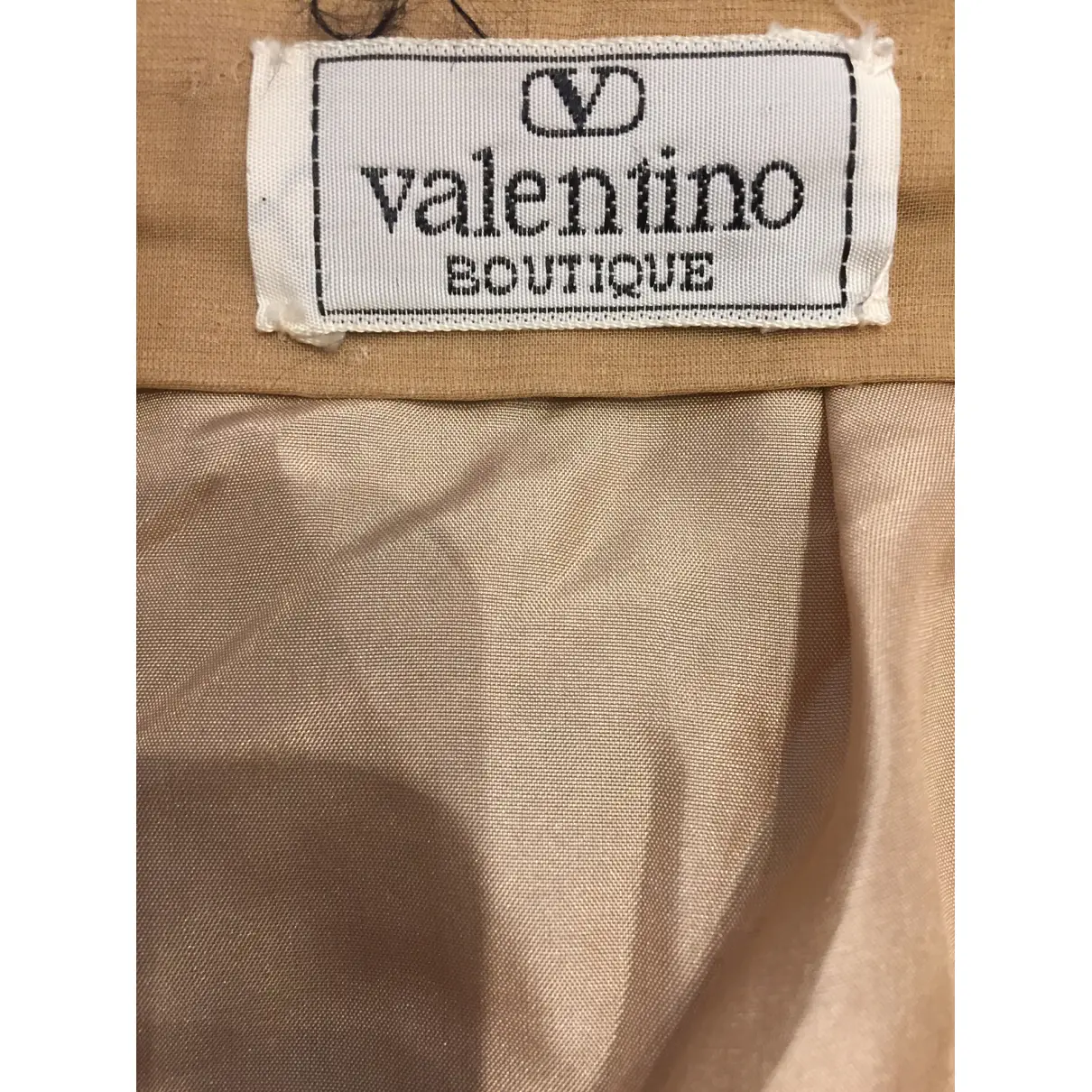 Buy Valentino Garavani Silk mid-length skirt online