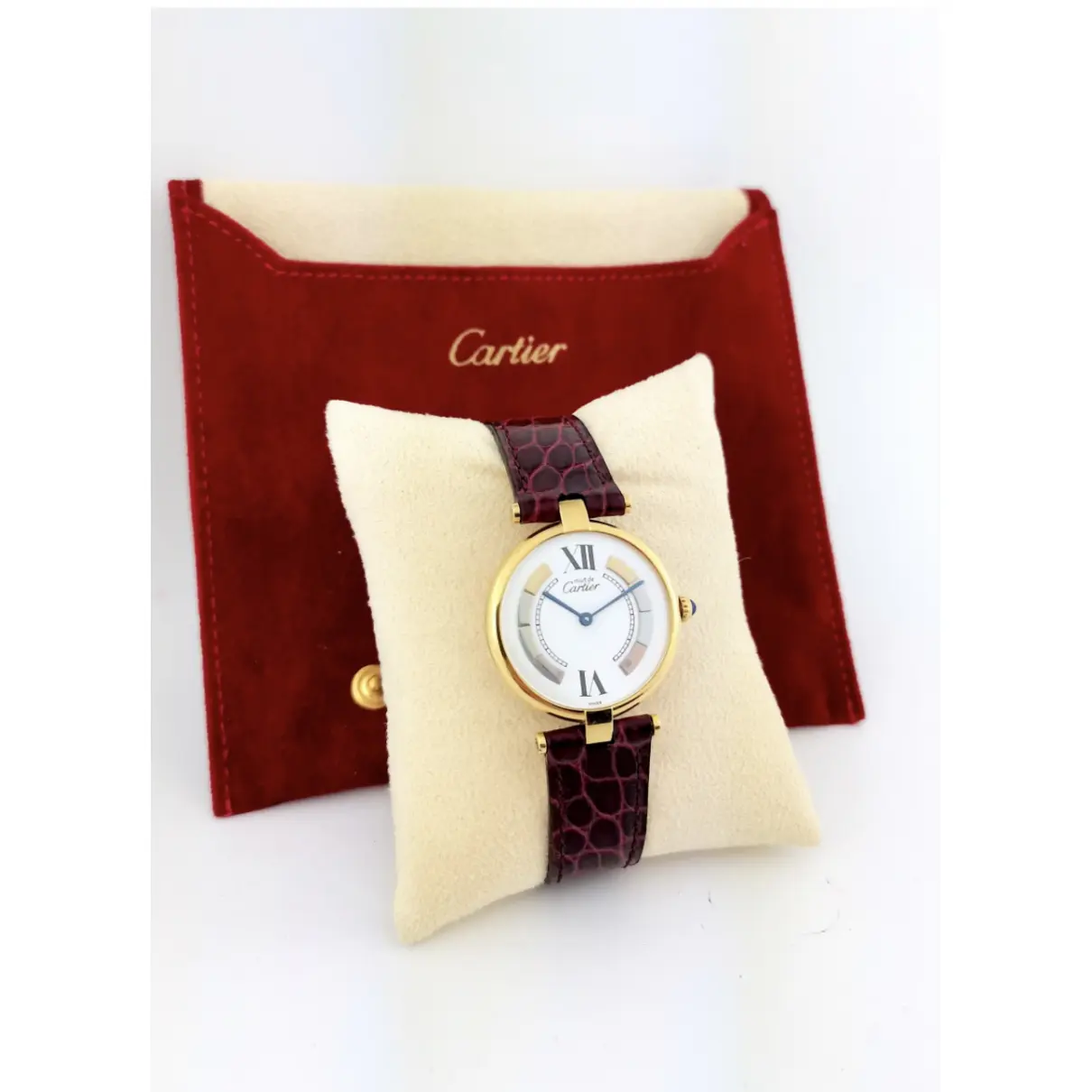 Buy Cartier Must Vendôme silver gilt watch online