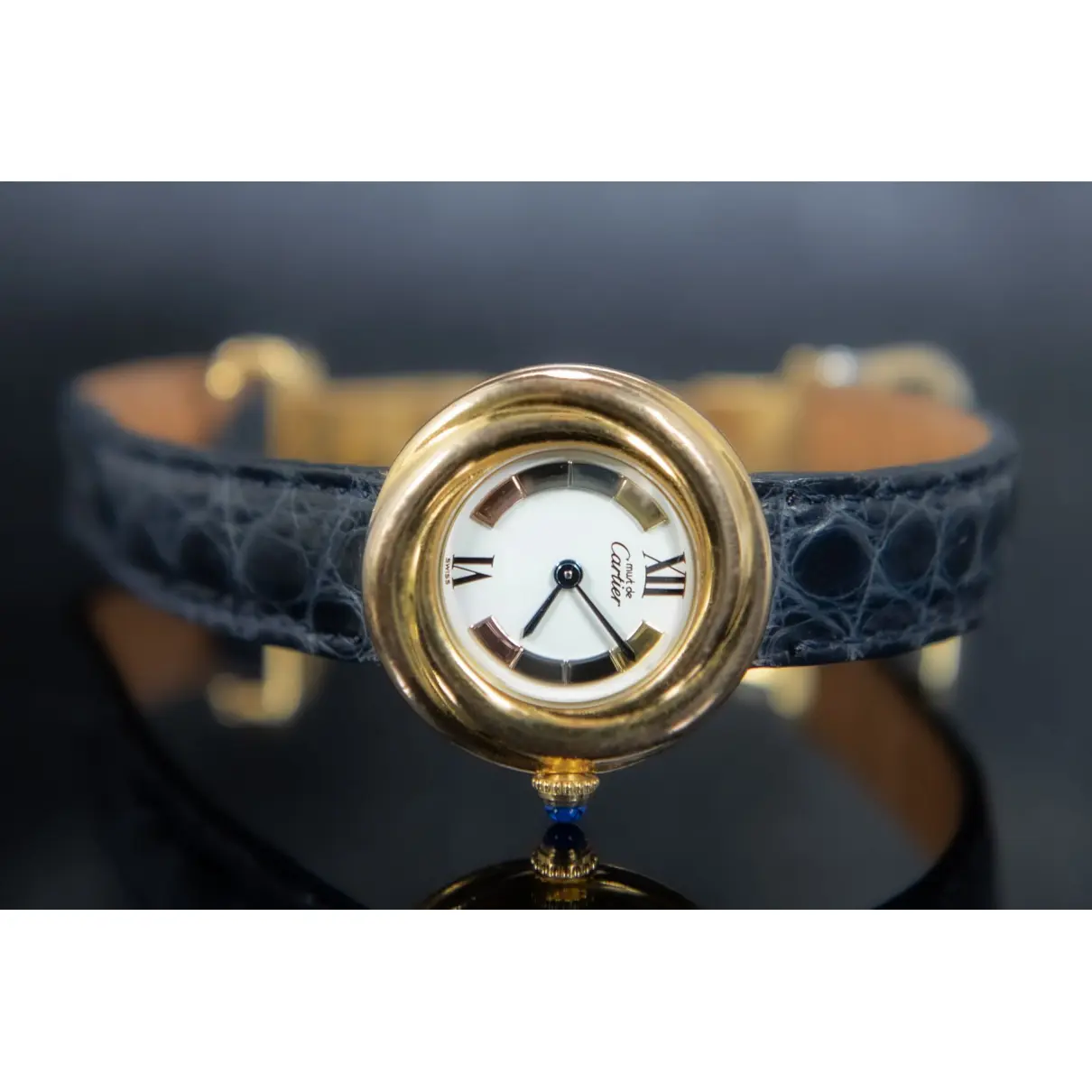 Must Trinity silver watch Cartier - Vintage