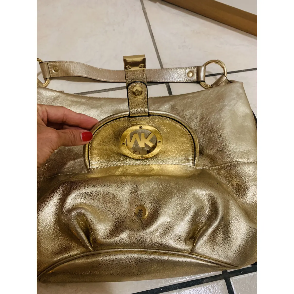 Vegan leather handbag Michael Kors