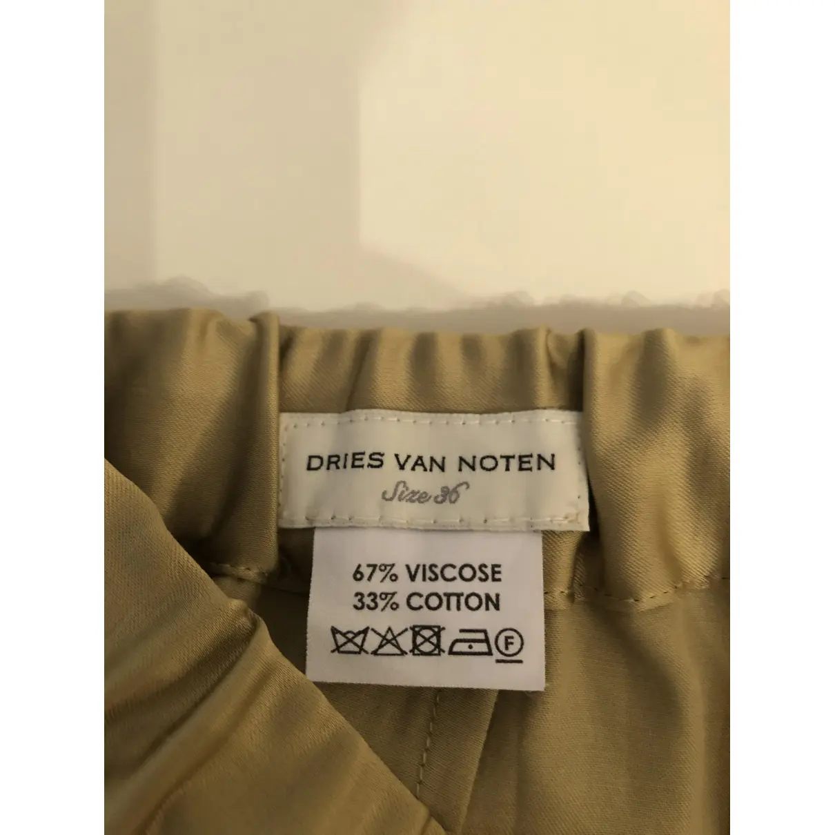 Luxury Dries Van Noten Trousers Women
