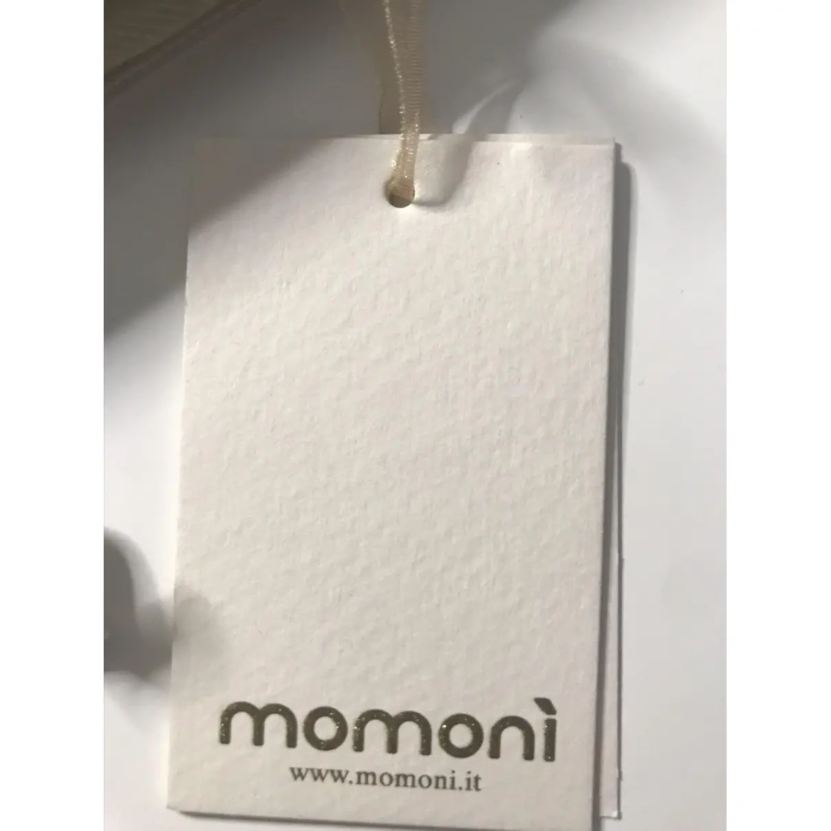 Wool clutch bag Momoni