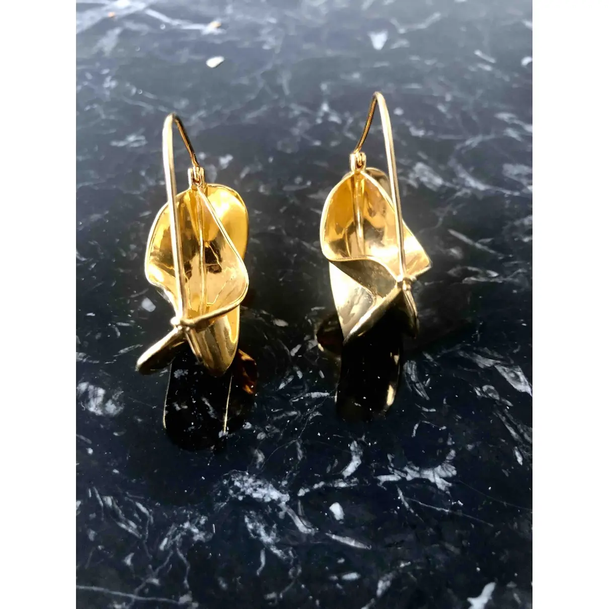 Anissa Kermiche Yellow gold earrings for sale