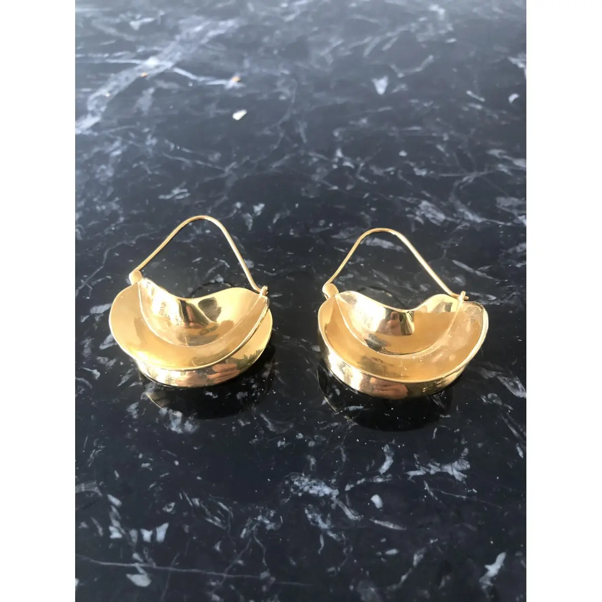 Buy Anissa Kermiche Yellow gold earrings online