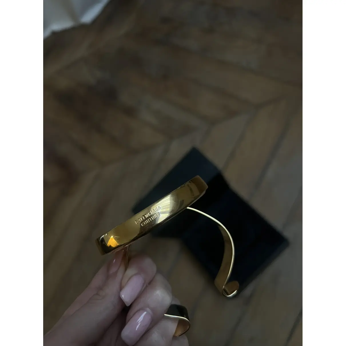 Yellow gold bracelet Balenciaga