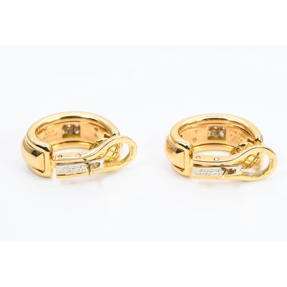 Buy Boucheron Yellow gold earrings online
