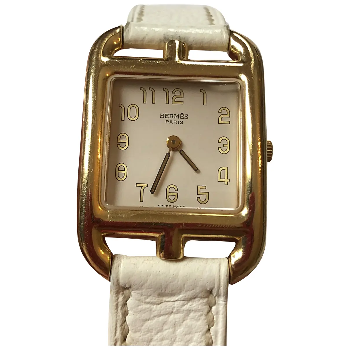 Cape Cod yellow gold watch Hermès