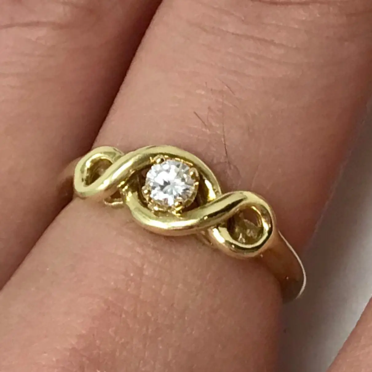 Yellow gold ring Cartier - Vintage
