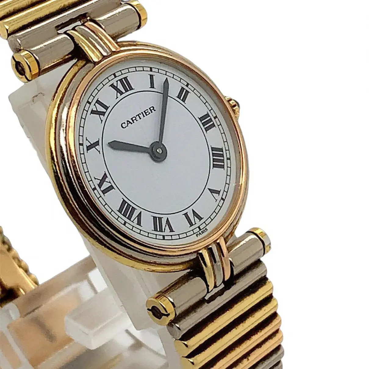 Yellow gold watch Cartier - Vintage