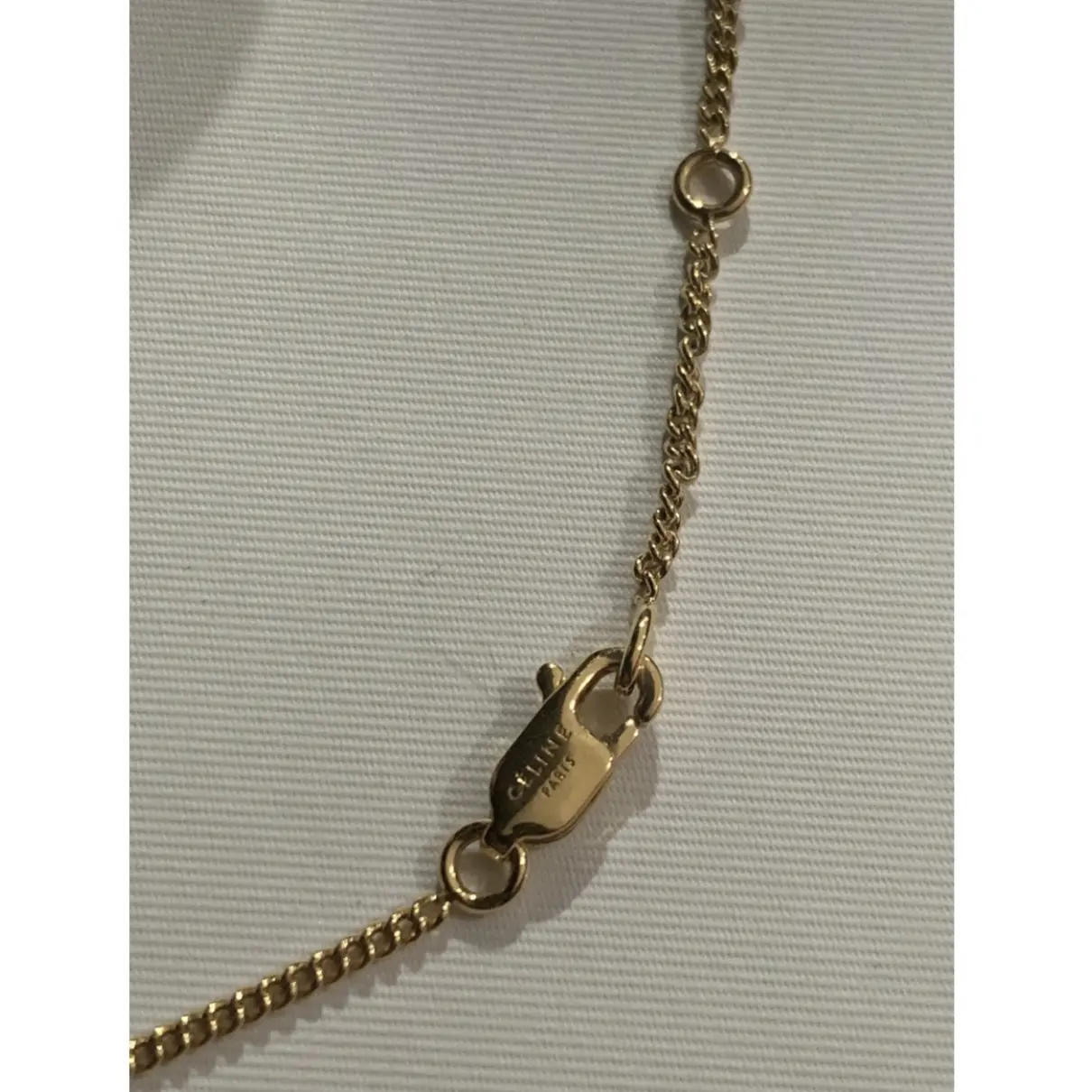 Buy Celine Yellow gold necklace online