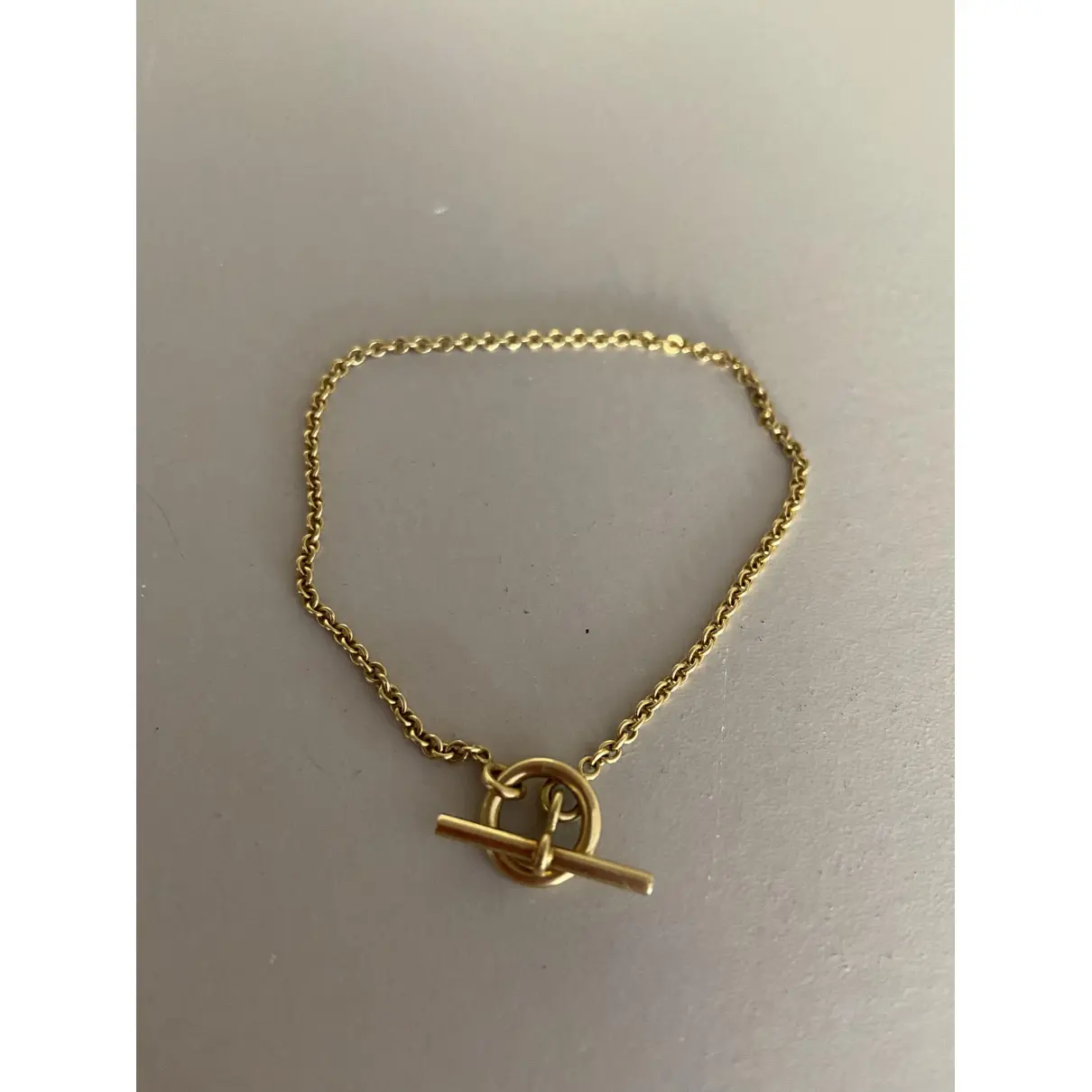 Chaîne d'Ancre yellow gold bracelet Hermès