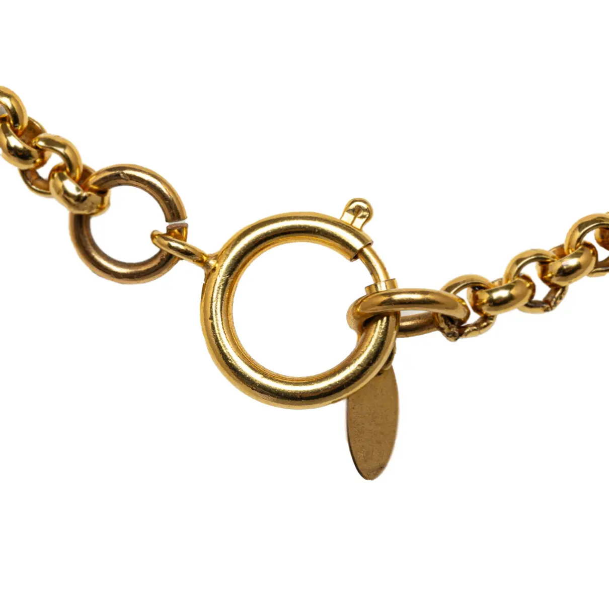 Yellow gold necklace Chanel