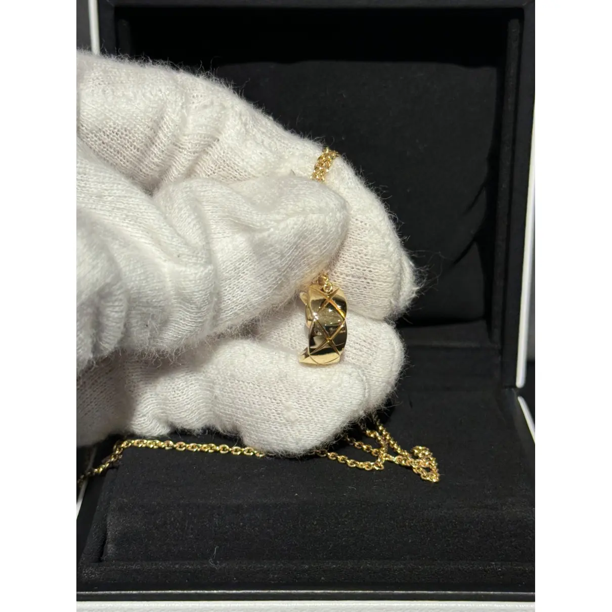 Coco Crush yellow gold necklace Chanel