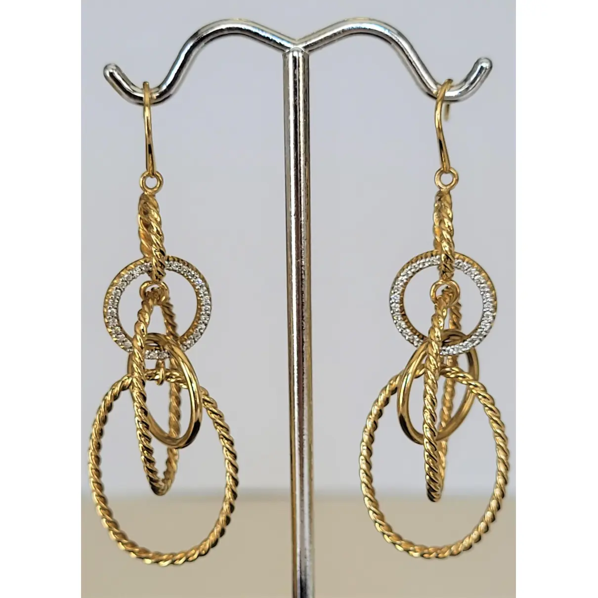 Buy David Yurman Yellow gold earrings online