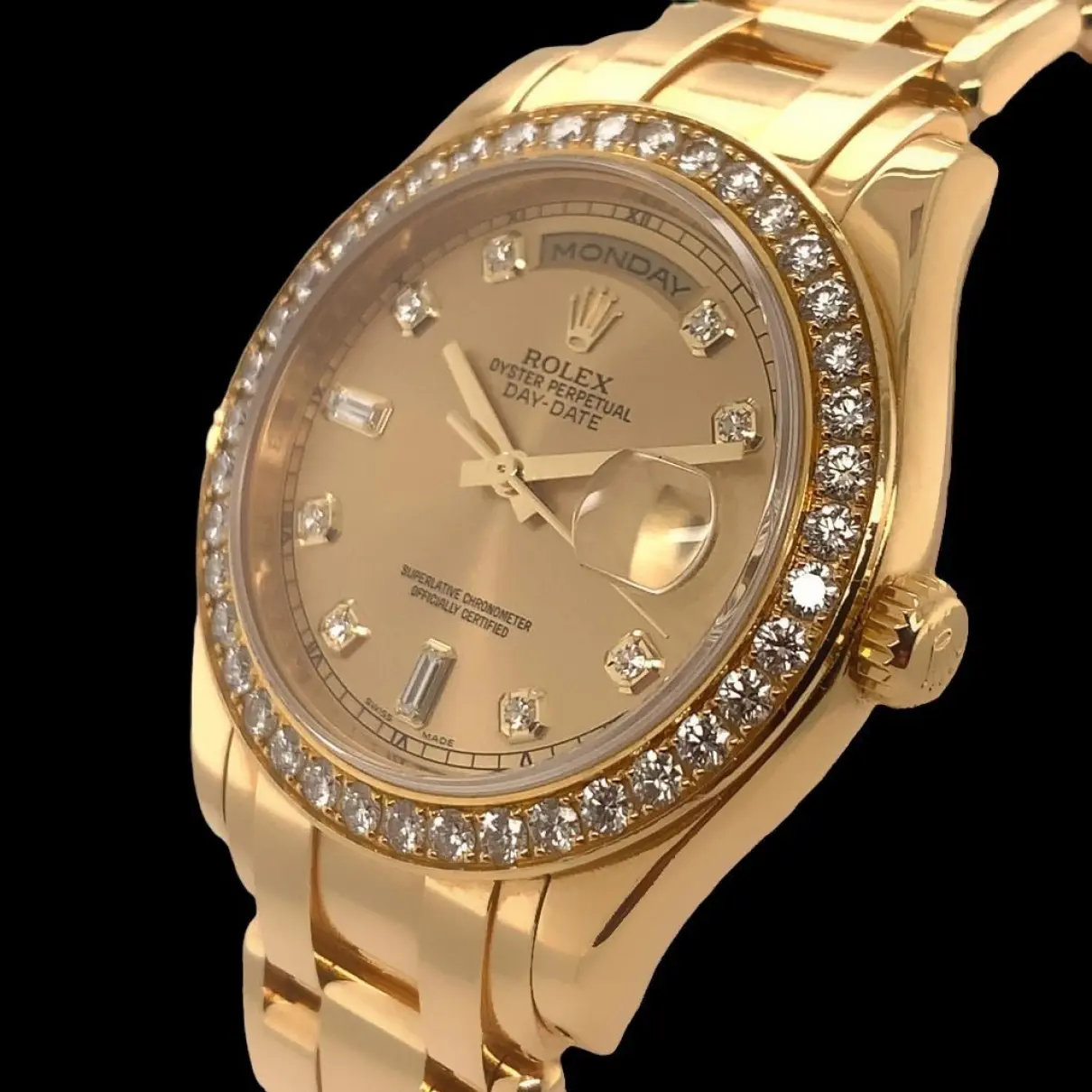 Day-Date yellow gold watch Rolex