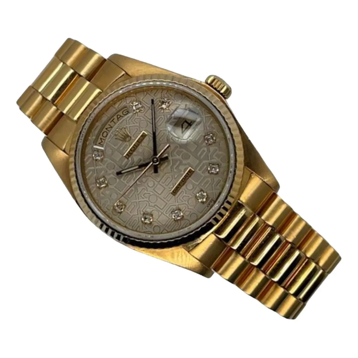Day-Date yellow gold watch
