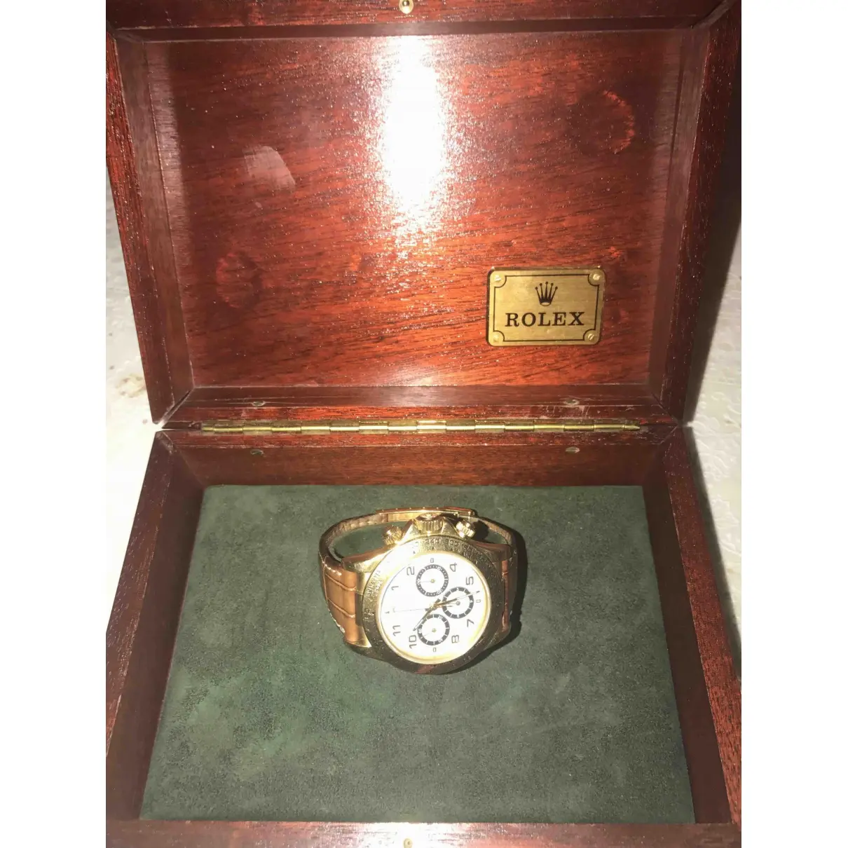 Rolex Daytona yellow gold watch for sale - Vintage