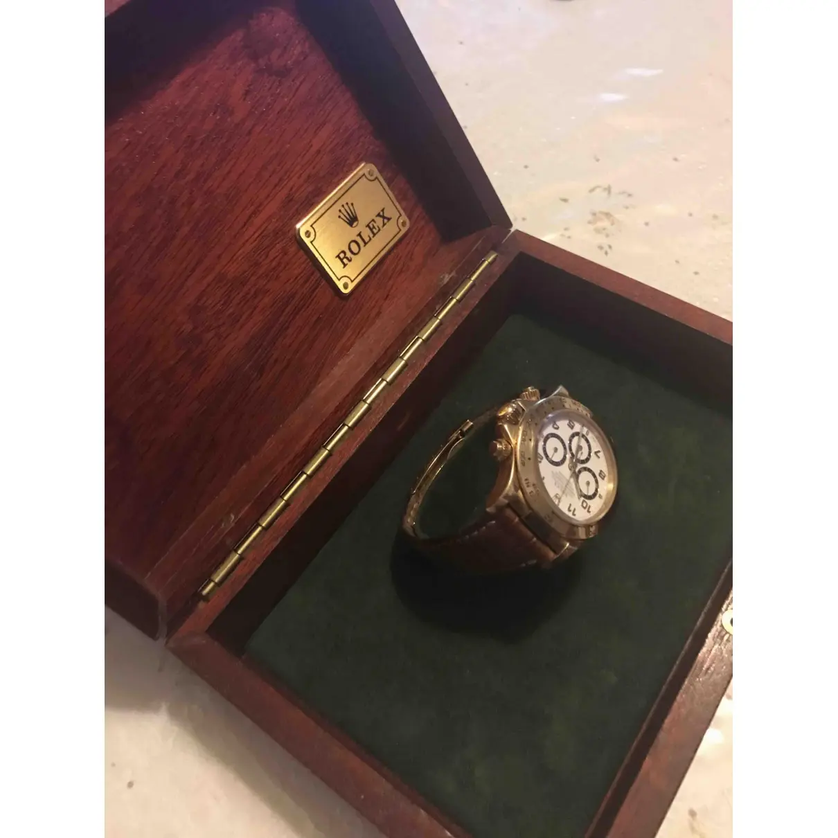 Daytona yellow gold watch Rolex - Vintage
