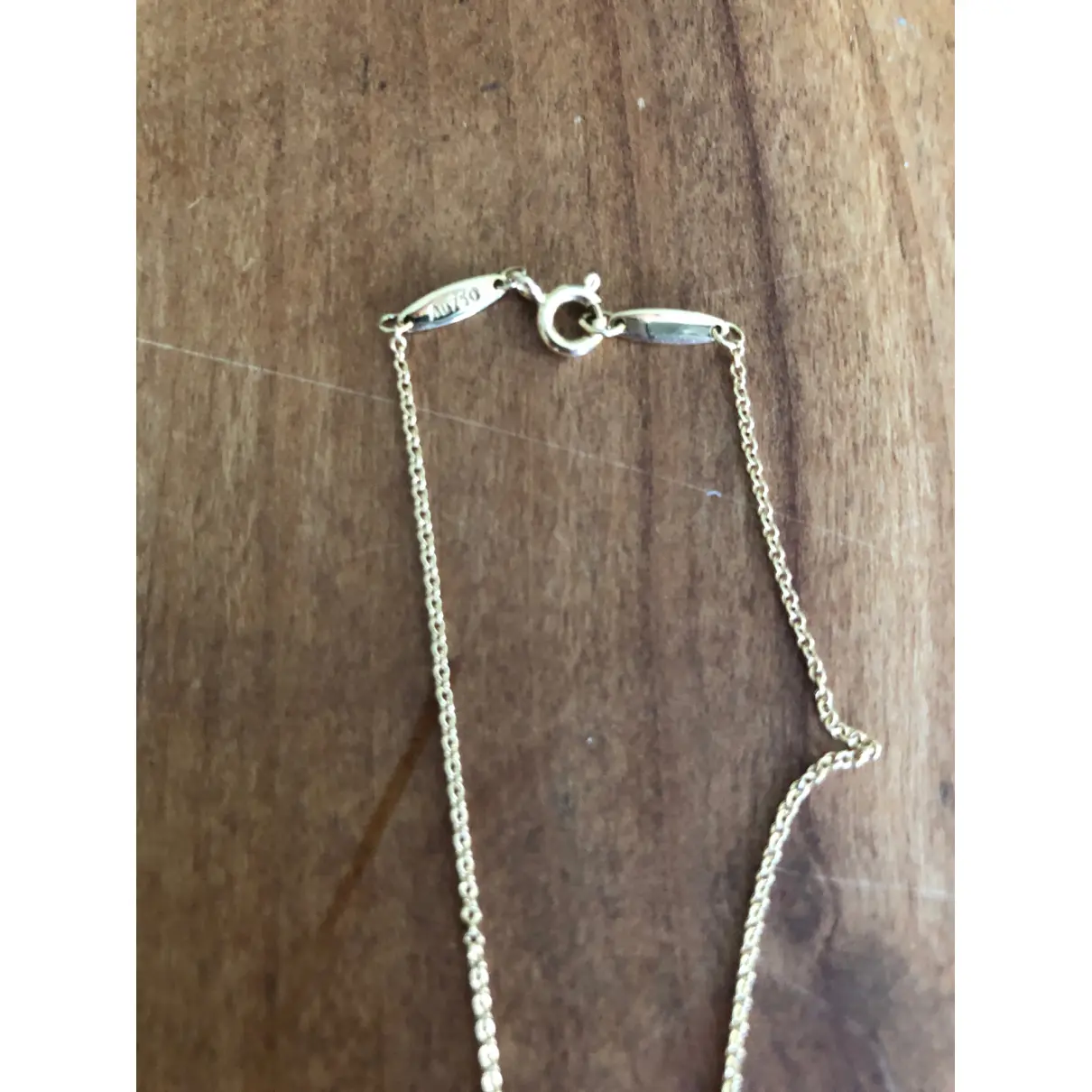 Buy Tiffany & Co Elsa Peretti yellow gold long necklace online