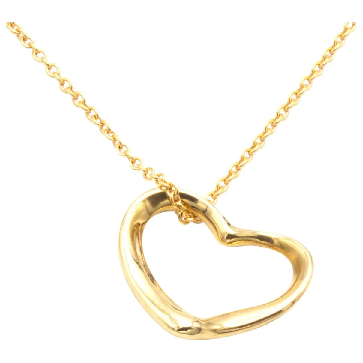 Elsa Peretti yellow gold necklace Tiffany & Co