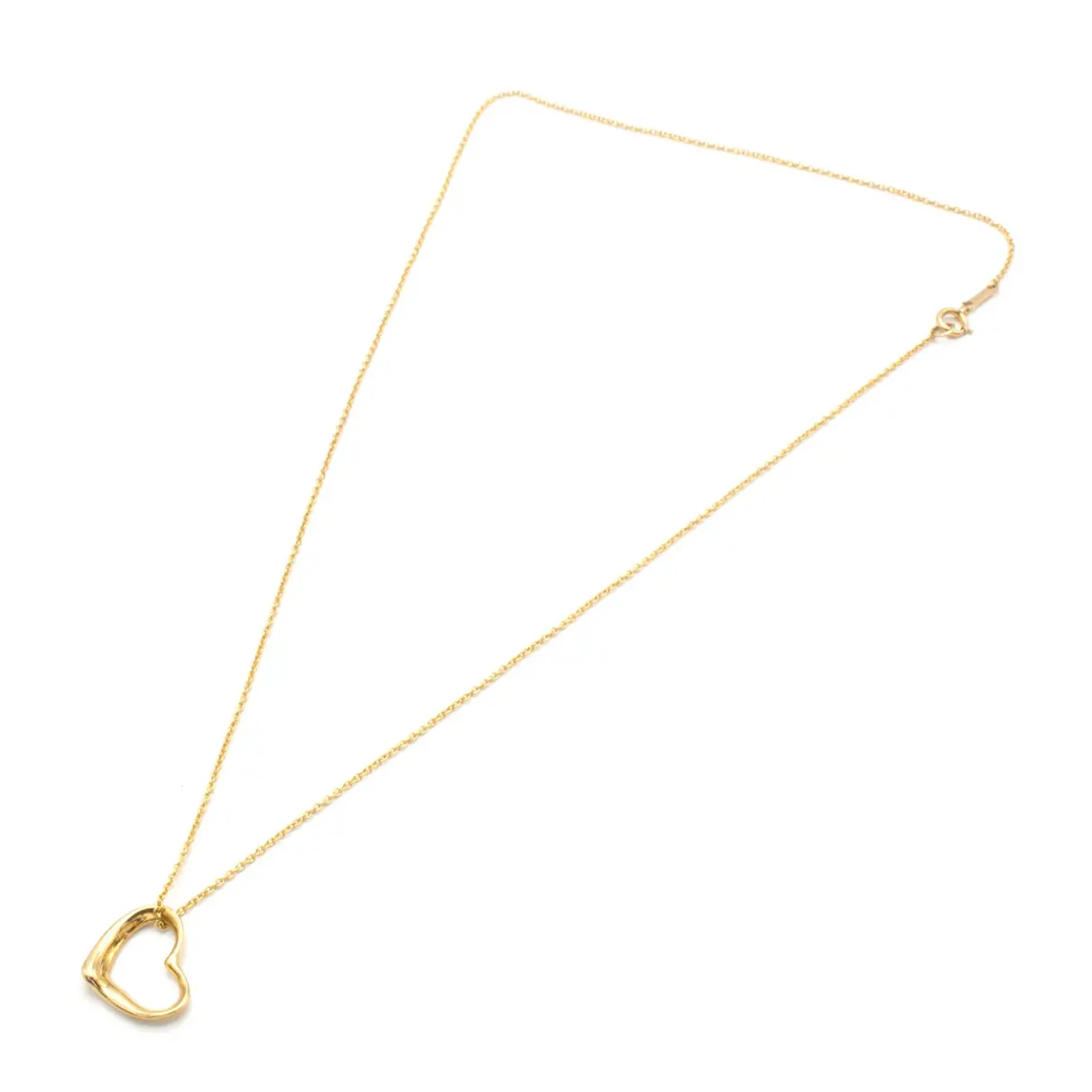 Buy Tiffany & Co Elsa Peretti yellow gold necklace online