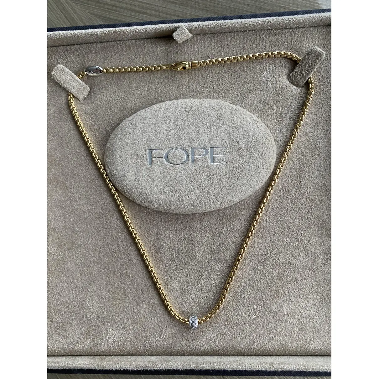 Buy Fope Yellow gold necklace online