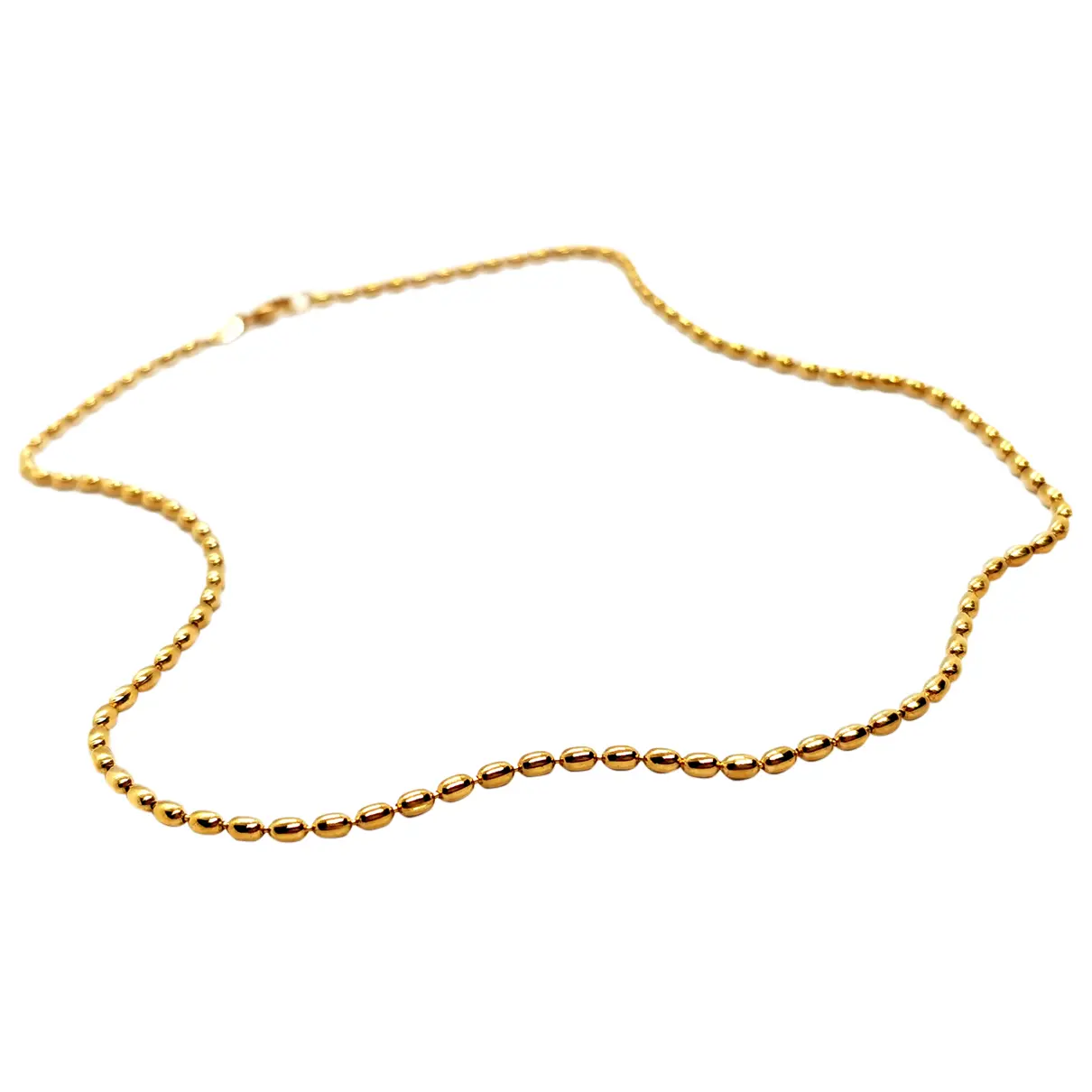 Yellow gold necklace Fred