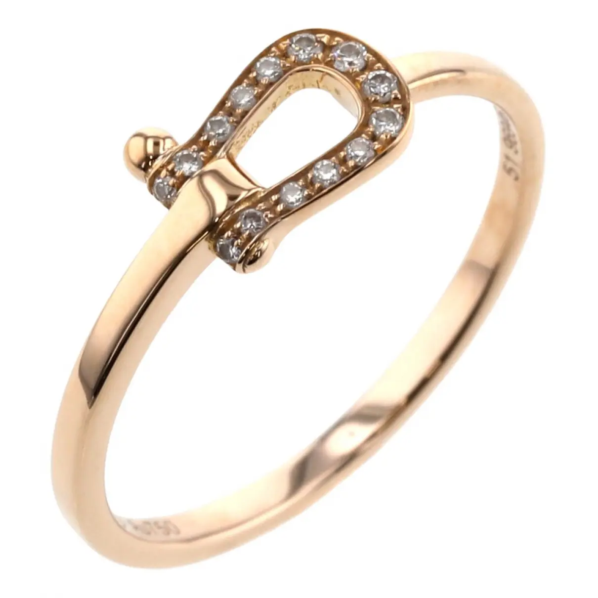 Yellow gold ring Fred