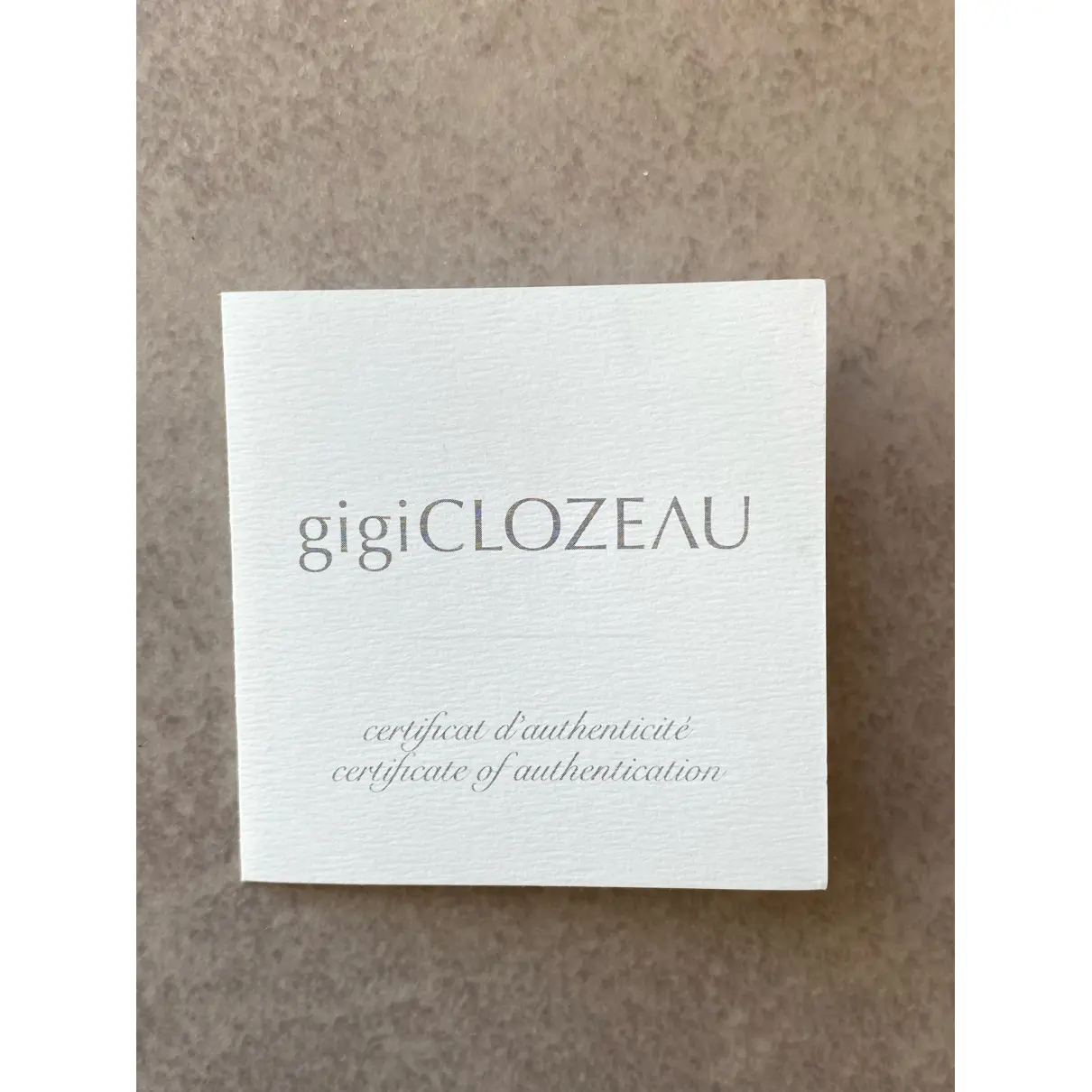 Buy Gigi Clozeau Yellow gold ring online