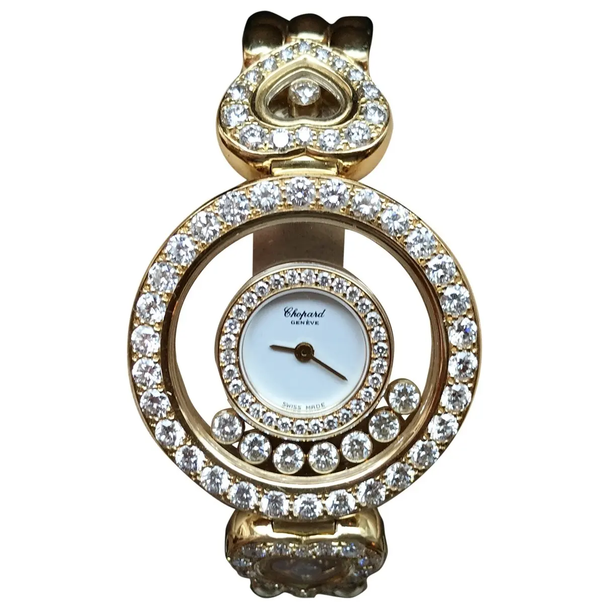 Happy Diamond yellow gold watch Chopard - Vintage